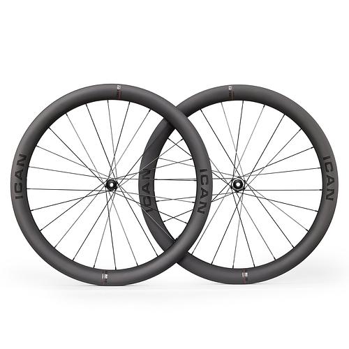 ICAN AERO 50 II Disc Carbon Road Bike Wheels For All Use