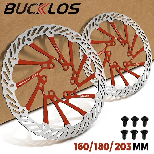 BUCKLOS Rotor Mtb 160MM 180MM 203MM G3CS Durable Bike Hydraulic Brakes Rotor High Strength MTB Road Hydraulic Brakes Bike Part