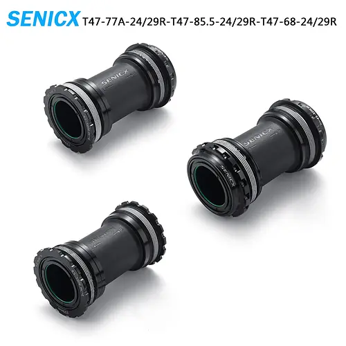 SENICX Bicycle Bottom bracket, for DUB/24MM MTB / Road Crank axle, t47 68mm/t47 77mm/t4785.5mm