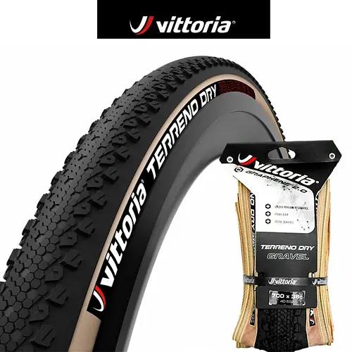 New Vittoria Terreno Dry 700x40 Bike Tires Foldable Tubeless tire of MTB/ROAD bike tires Cyclo-Cross tire Cyclocross