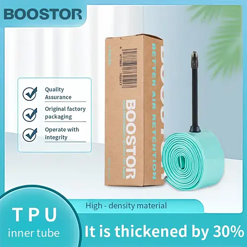 Boostor Ultralight Bike TPU Inner Tube 700c X23-32C 32-43C Bike TPU Material Tire French Valve Bicycle Accessories Electric