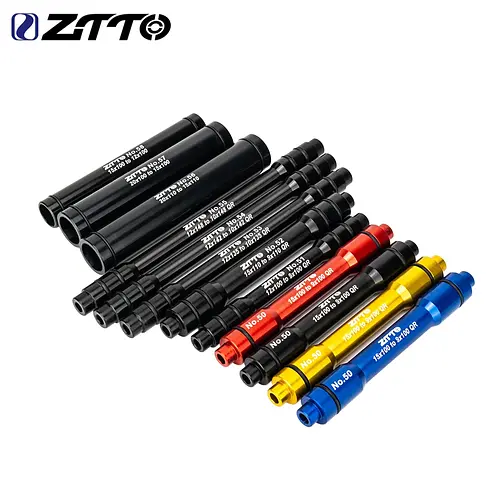 ZTTO Nabe Steckachse QR Adapter Alle GröÃen Boost 9mm 10mm Schnellspanner 15mm 12mm 20mm 100x15 100x12 100x9 20x110 MTB Fahrrad Rad
