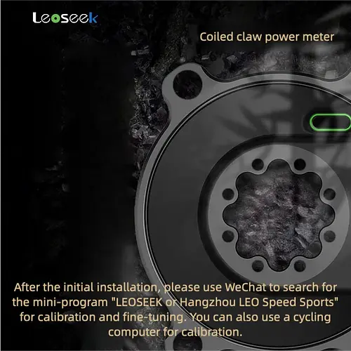 Leoseek Ultralight Power Meter Set Type-C 110BCD ANT+BLUETOOTH 4.0 Spindle Power Meter For Shimano For Sram