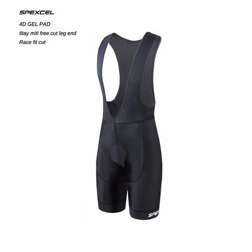 SPEXCEL high quality classic bib shorts race bicycle bottom Ropa Ciclismo bike pants 4D gel pad Italy Silicon grippers at leg
