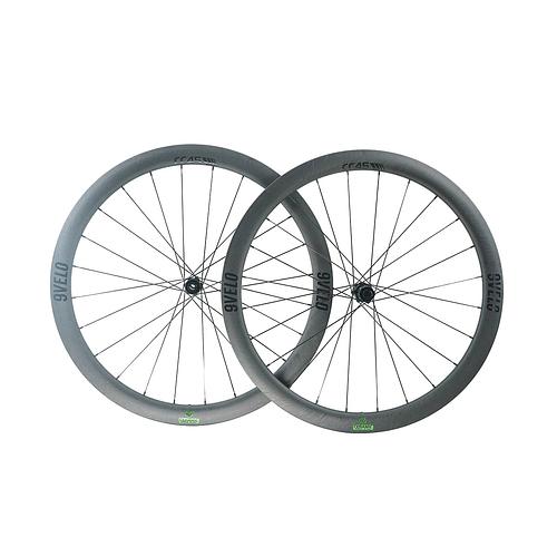 9VELO CC45 CERAMIC Road Disc Brake Wheelset