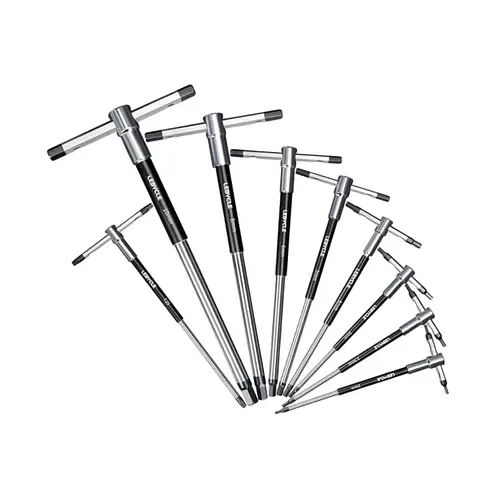 Sliding T Handle Sizes from 2mm to 8mm and T25 AntiSlip Bike Repair Tools Kit for Long Shafts Repairing Bike Auto Small Engine