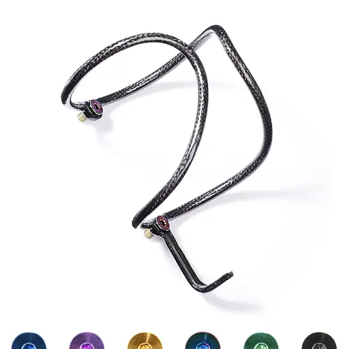 8g Full Carbon Bottle Cage MTB Road Bicycle Bike Cycling Water Bottle Holder Basket Flask Bidon Gourd Cup ultralight Holder  