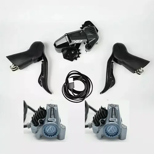 WHEELTOP EDS GeX Gravel Wireless Groupset, hydraulic disc brake, 3-14s