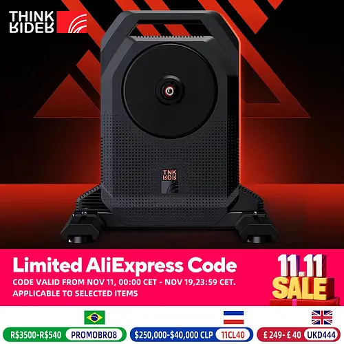 ThinkRider XXPRO Direct Drive Smart Bike Trainer Max 2500W Indoor Training Generate electricity by oneself Bicycle Roller