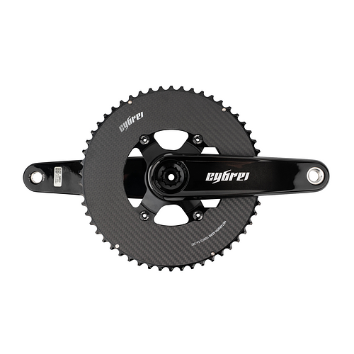 CYBREI Carbon Crankset - Alloy or Carbon Spider w/ EVO or METARBON Chainrings