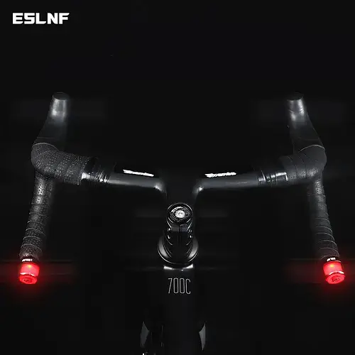 Bicycle Riding USB Charging Mountain Bike Handlebar Plug Lights Multi-function Warning Lights