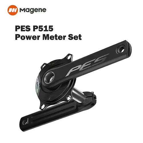 Magene PES Crank P515 Power Meter 4 Bolt 110BCD 24mm Cadence Pedal Balance Ant Steel Spindle Crankset Chainring for Shimano Sram