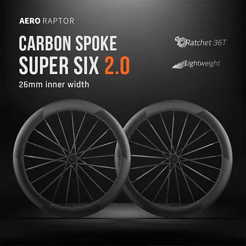 AR Super Light 700c 3.4mm Carbon Spoke Wheelset 26mm Wide Tubless Clincher Disc Brake Ratchet 54T Hub Center Lock Wheels