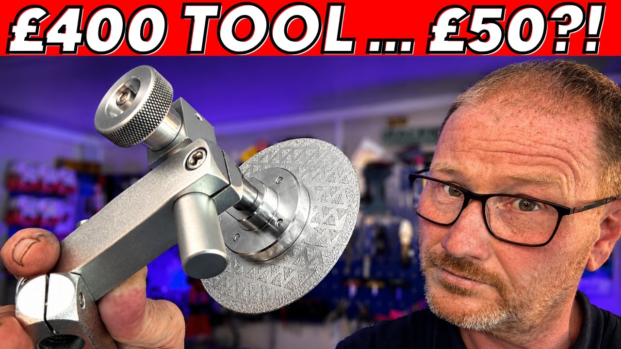 Can a £50 Disc Mount Facing Tool Replace a £400 Tool?