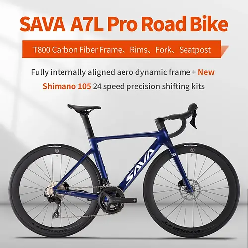 SAVA A7L / A7L Pro Carbon Road Bike Shimano 105 R7100