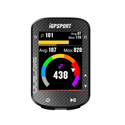 iGPSPORT BSC300 GPS Bike Computer Cycling Wireless Color Screen Map Navigation Support Indoor Training Bicycle Accessory