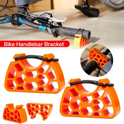 Bike Handlebar Stand Clip-On Stabilizer Bike Handlebar Bracket Bike Shifting Brake Lever Bracket Repair Tool Cycling Accessories