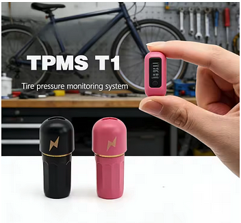 RideNow TPMS T1 Tire pressure monitoring system Bike Air Pressure Monitor Real-Time Wireless Tire Pressure Detector 2pieces/box1