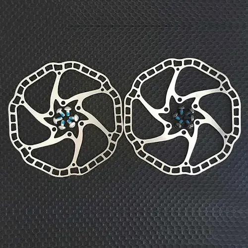 68g/pc Ultra-light Bicycle Hydraulic Disc brake Rotors MTB bike Road Racing Bike Brake Disc Rotor 140mm / 160mm 44mm 6 bolts
