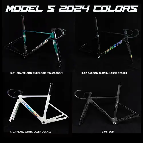 HYGGE Aerodynamic carbon frame MODEL S CARBON FRAME