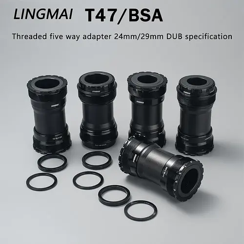 Bicycle Bottom Bracket Ceramic Bearing BB T47 Thread 68mm 73mm 86.5mm Bsa 68mm 73mm for Mountain Road Bike Central Movement DUB