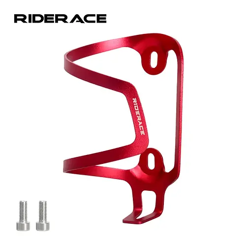 RIDERACE Lightweight Bike Bottle Holder Aluminium Alloy Bicycle Water Bottle Cage Cup Bracket For Road Cycling Kettle Mount