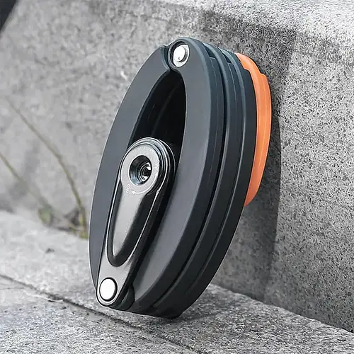 Folding Bike Lock Anti Theft Lock High-Security Bike Frame Lock Waterproof With Reflective Bracket And 3 Keys Alloy Steel
