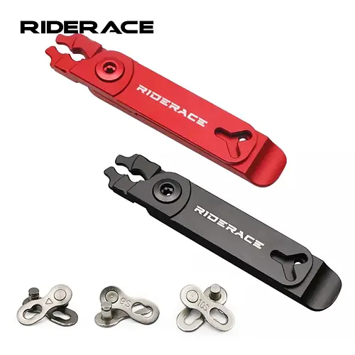 RIDERACE Bicycle Chain Link Pliers Mini MTB Bike Quick Removal Install Plier Cycling Chain Buckle Open Close Clamp Repair Tools