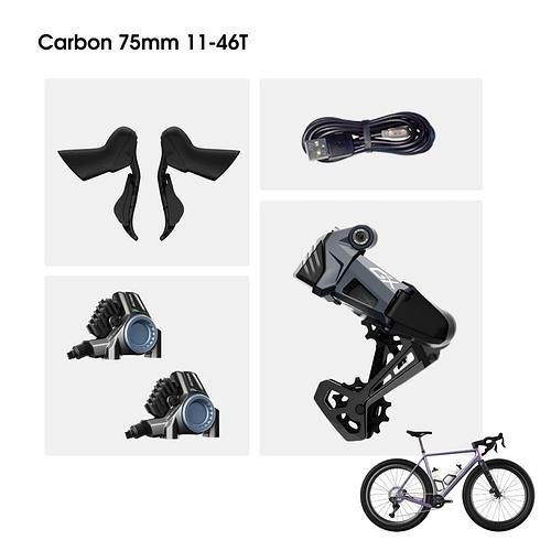 WHEELTOP EDS GeX Wireless Electronic Shifter/Derailleur (Gravel Bike)