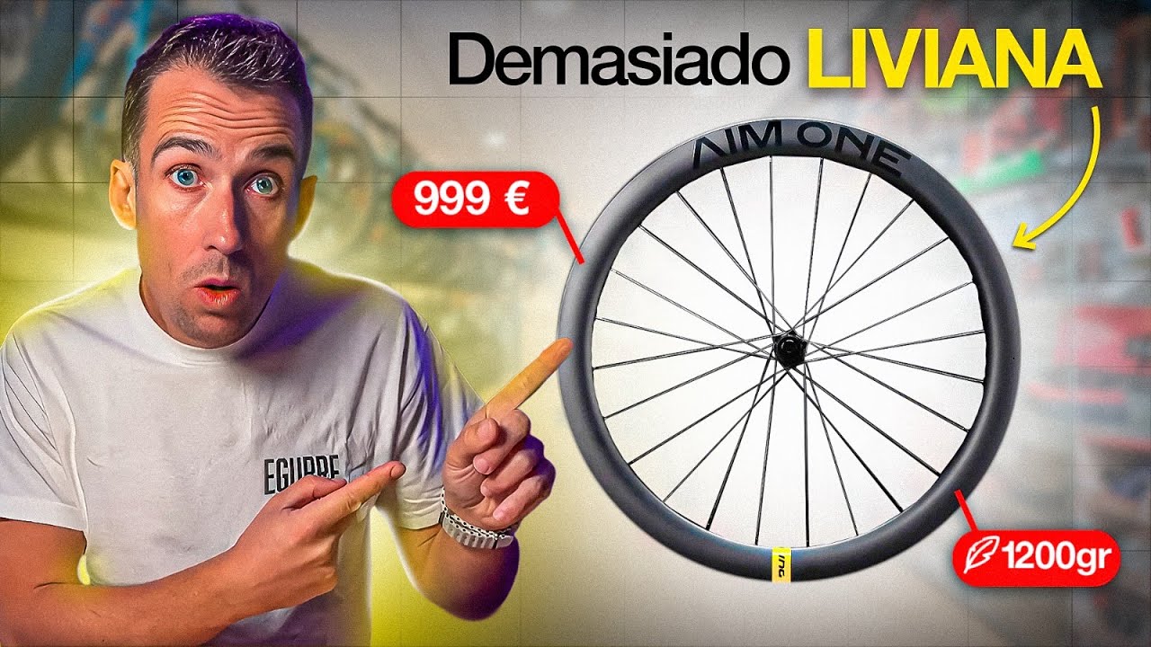 ¿El mejor juego de ruedas de carbono por menos de 999$? 😱 | AIM ONE Superlight | Andoni Arriaga