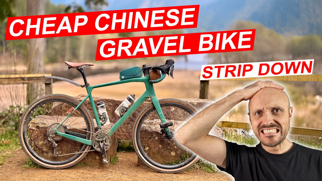 Did an internal inspection of my Chinese gravel bike find any issues? One year review.