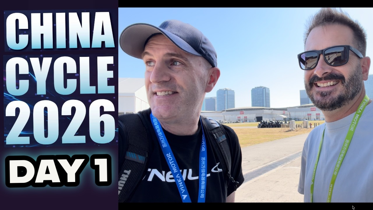 CHINA Cycle Expo 2026 Day 1: Power Meters, Radars, and Robots!