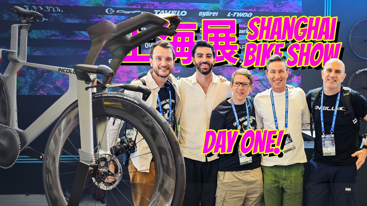 SHANGHAI BIKE SHOW - CRAZY TECH AND AERO SPEEEEED