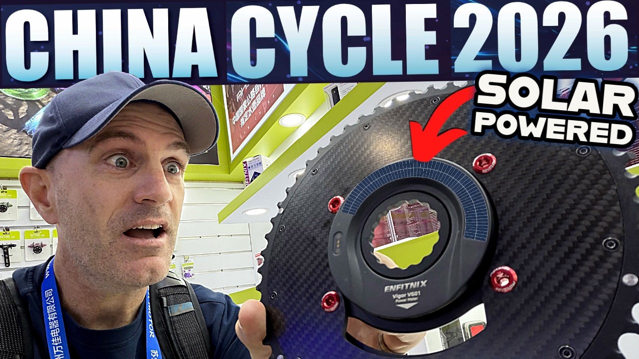 CHINA Cycle Expo 2026 Day 2: SOLAR POWERED Power Meter!?
