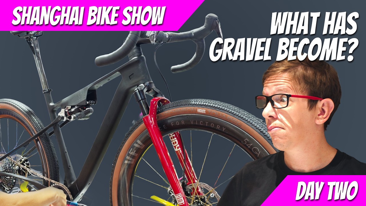 SHANGHAI BIKE SHOW DAY 2 - Gravel is diverging