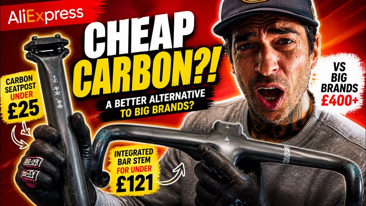 £25 Carbon?! Testing Cheap AliExpress Cycling Parts