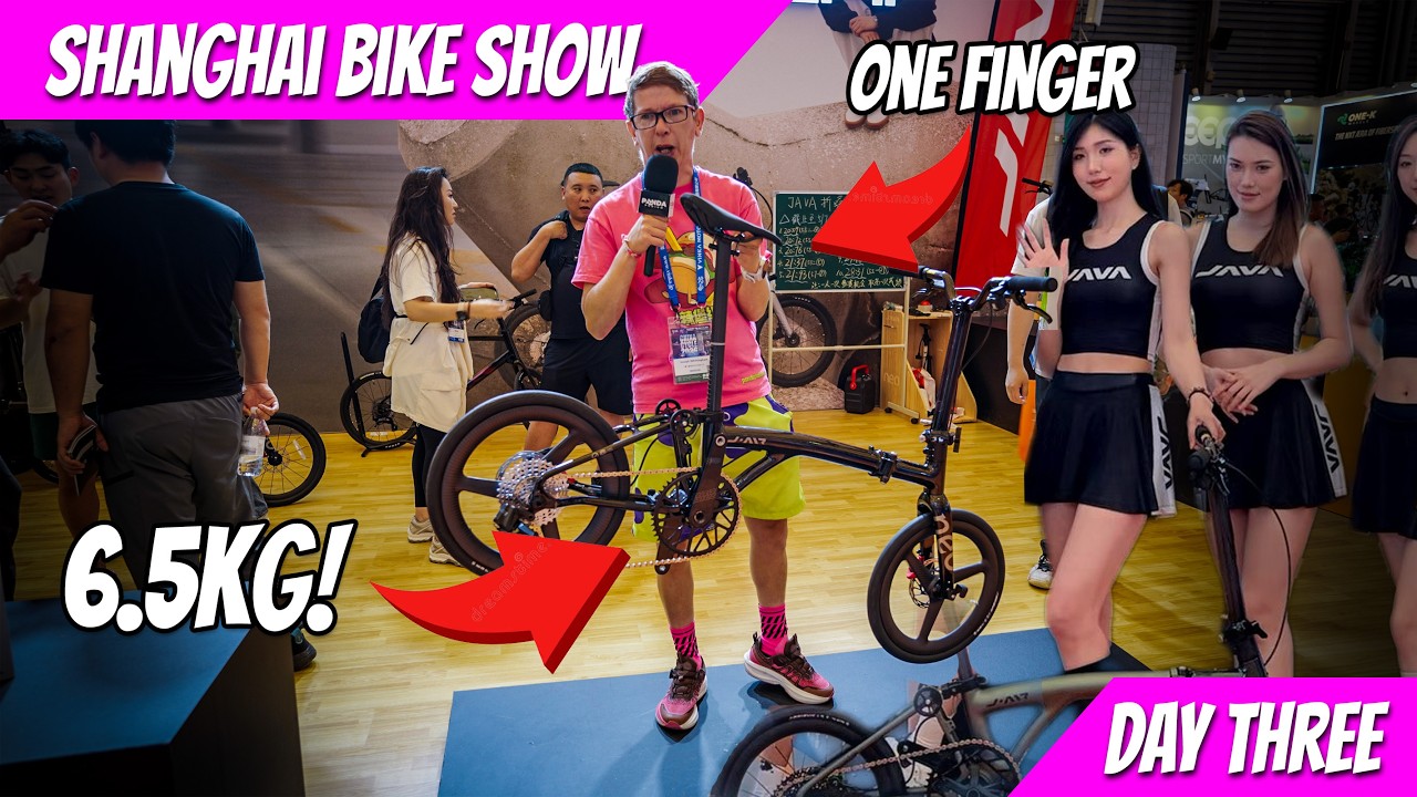WEIGHT WEENIE TECH at the SHANGHAI BIKE SHOW - Day 3