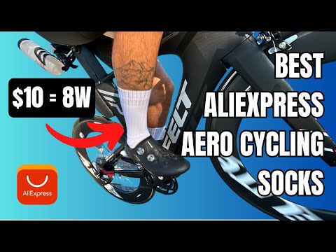 Best Aero Cycling Socks From AliExpress - $10 For 8 Watts