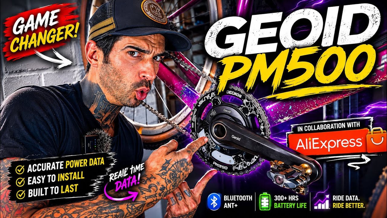 The BEST Budget Power Meter?! Geoid PM500 Installation - AliExpress