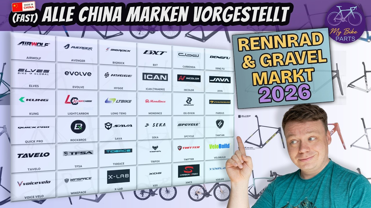 Rennrad aus China? Nicht kaufen, bevor du das gesehen hast: China-Rennradmarken kurz vorgestellt