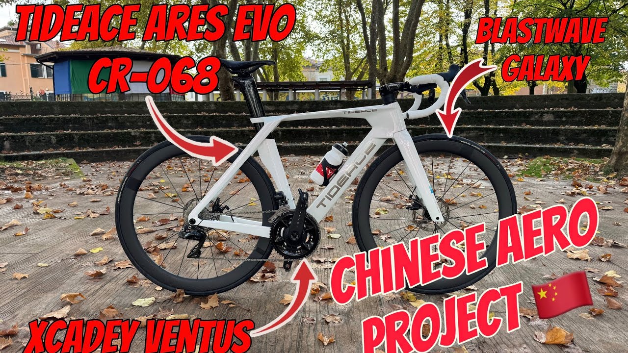 Tideace CR068 + Xcadey Ventus + BlastWave Galaxy: Bici Aero cinese a poco prezzo..Vale la pena???