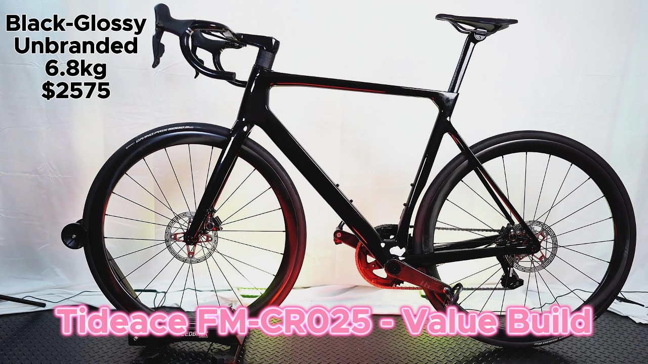 Tideace FM-CR025 Road Bike Build | UCI-Weight Limit at Just $2,575! #6.8kg#unbranded