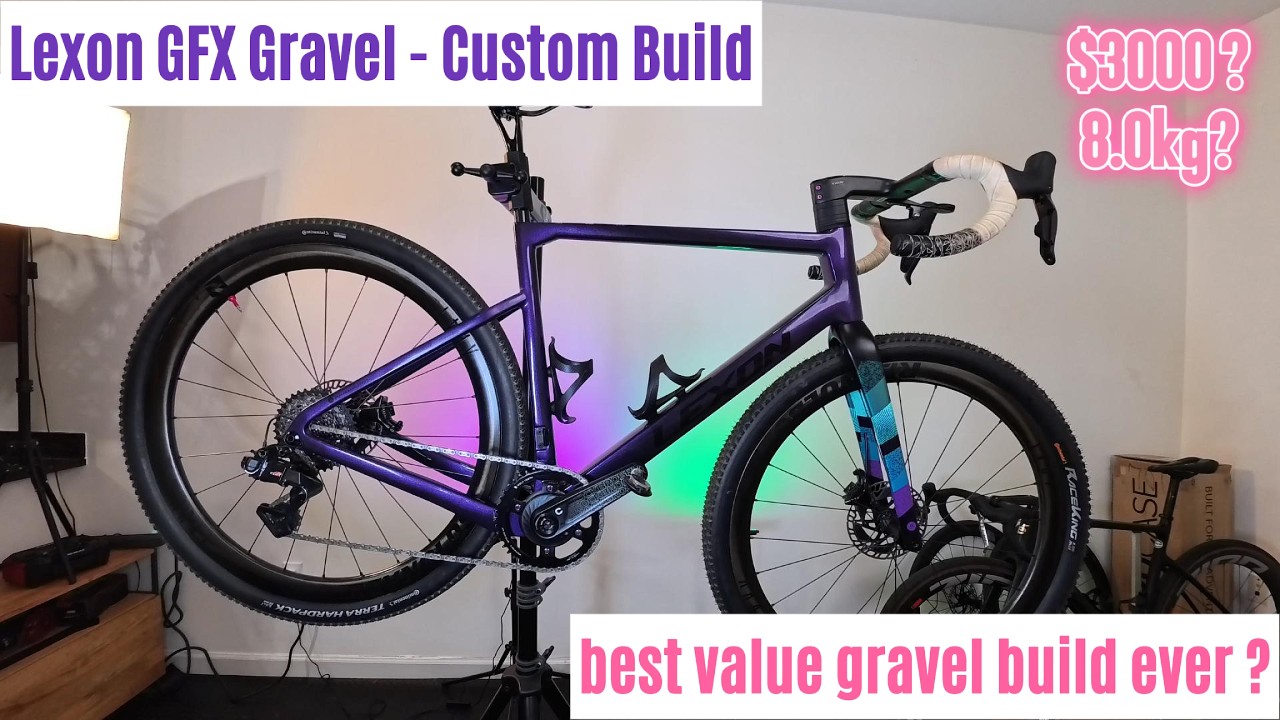 Can a $3,700 Gravel Bike Compete with $12,000 Superbikes? | Lexon GFX Custom build
