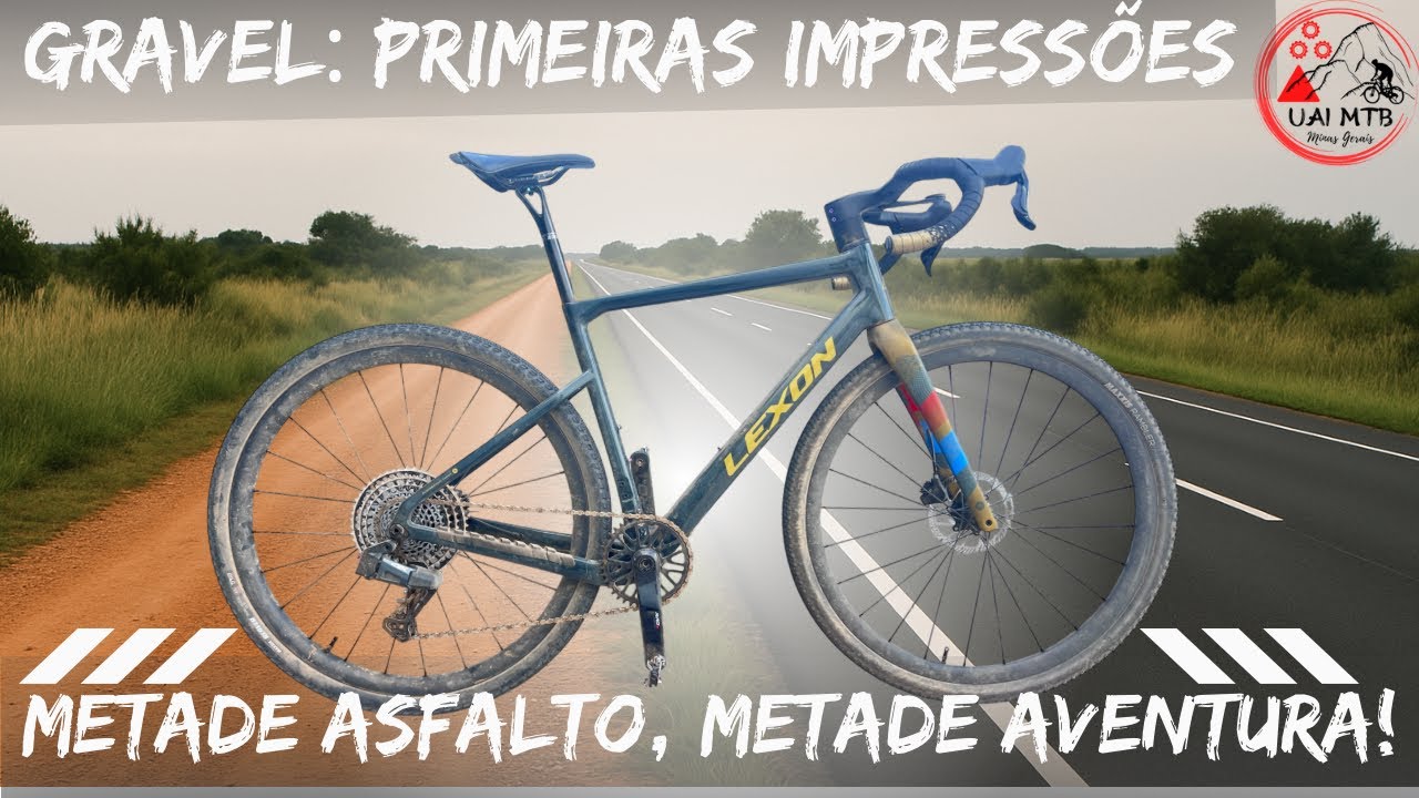 Review da Gravel Lexon GFX Percurso Misto