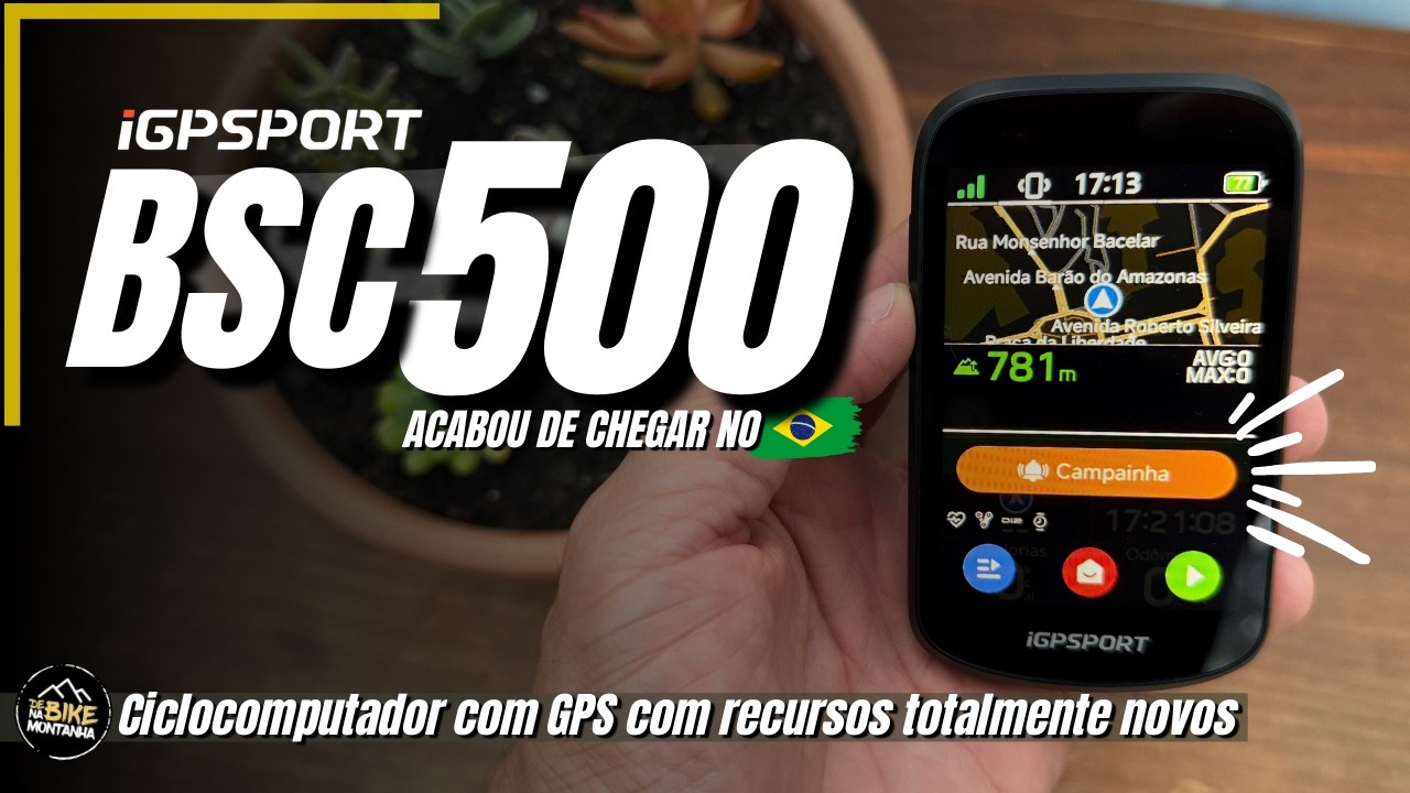 GPS IGPSPORT BSC500 Lançamento - Review completo + tutorial de configuração
