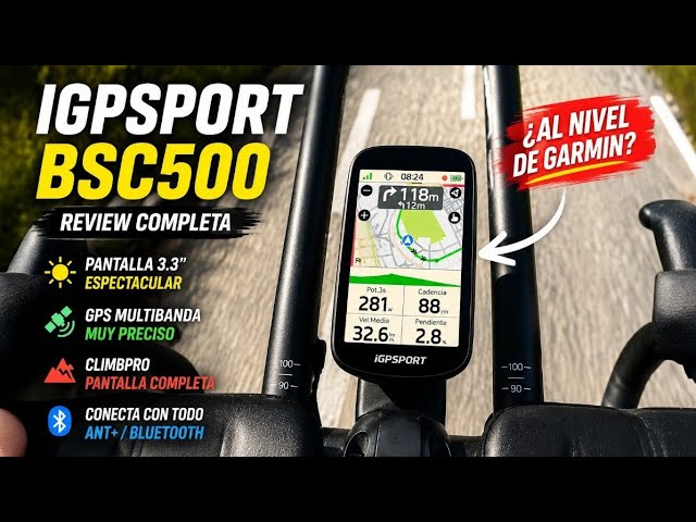 iGPSPORT BSC500 Review Completa | ¿El mejor por este precio?