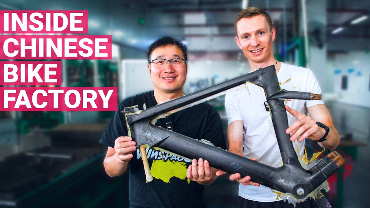 How Chinese Carbon Bikes Are Really Made (Winspace Factory Tour)