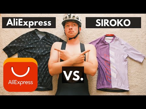 AliExpress vs SIROKO Cycling Jersey
