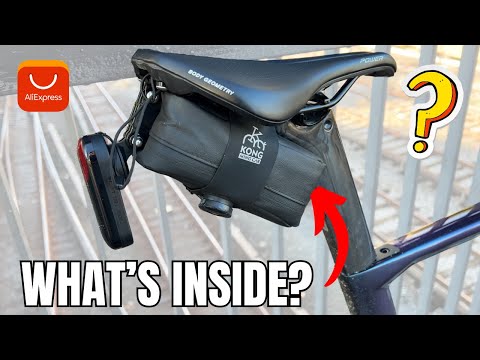 What's In My Cycling Saddle Bag - AliExpress Edition