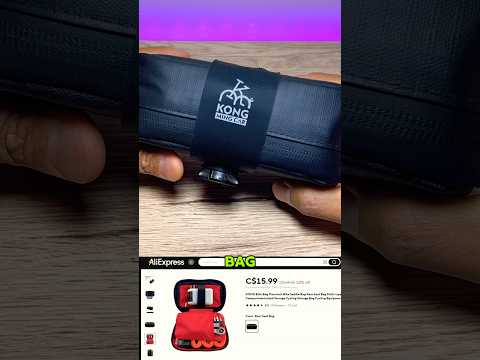 My AliExpress saddle bag for cycling